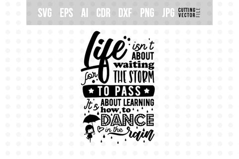 Dance in the rain SVG SVG VectorSVGdesign 