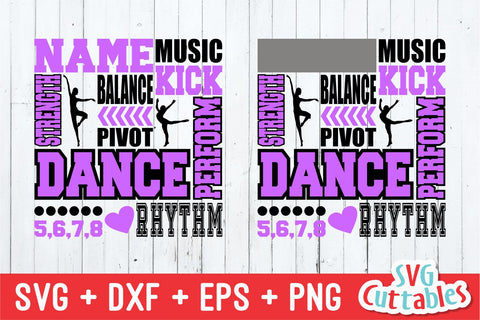 Dance Subway Art SVG Svg Cuttables 