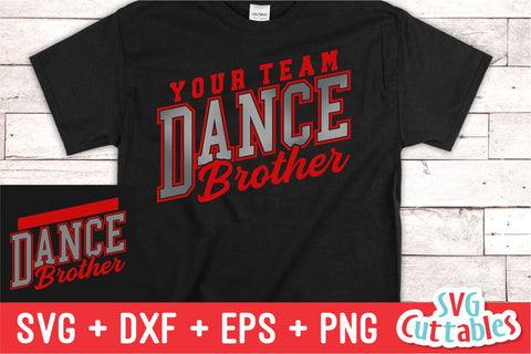 Dance svg Cut File - Dance Brother - Dance Template 0016 - svg - eps - dxf - png - Dance Coach - Silhouette - Cricut - Digital Download SVG Svg Cuttables 