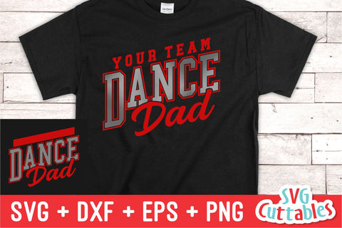 Dance svg Cut File - Dance Dad - Dance Template 0012 - svg - eps - dxf - png - Silhouette - Cricut - Digital Download SVG Svg Cuttables 