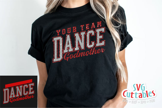 Dance svg Cut File - Dance Godmother - Dance Template 0043 - svg - eps - dxf - png - Silhouette - Cricut - Digital Download SVG Svg Cuttables 