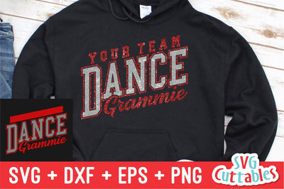 Dance svg Cut File - Dance Grammie - Dance Template 0010 - svg - eps - dxf - png - Silhouette - Cricut - Digital Download SVG Svg Cuttables 
