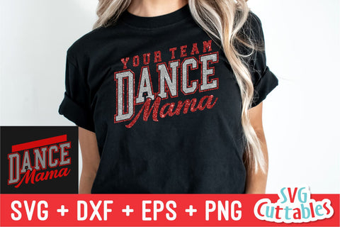 Dance svg Cut File - Dance Mama - Dance Template 0028 - svg - eps - dxf - png - Silhouette - Cricut - Digital Download SVG Svg Cuttables 