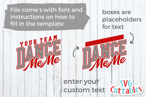 Dance svg Cut File - Dance MeMe - Dance Template 0042 - svg - eps - dxf - png - Dance Coach - Silhouette - Cricut - Digital Download SVG Svg Cuttables 