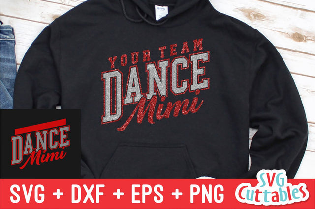 Dance svg Cut File - Dance Mimi - Dance Template 008 - svg - eps - dxf - png - Silhouette - Cricut - Digital Download SVG Svg Cuttables 