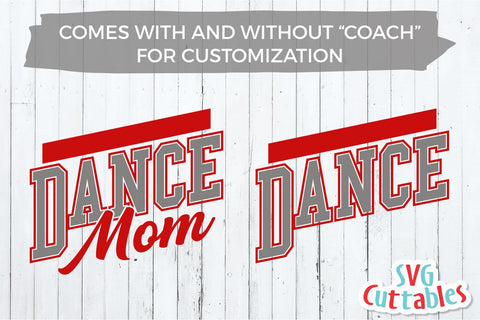Dance svg Cut File - Dance Mom - Dance Template 005 - svg - eps - dxf - png - Dance Coach - Silhouette - Cricut - Digital Download SVG Svg Cuttables 