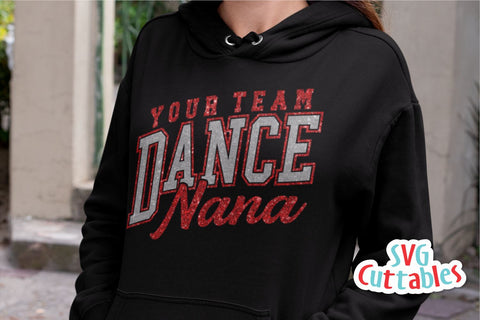 Dance svg Cut File - Dance Nana - Dance Template 009 - svg - eps - dxf - png - Silhouette - Cricut - Digital Download SVG Svg Cuttables 