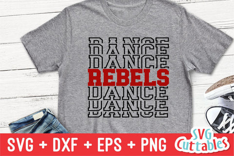 Dance svg Cut File - Dance Team - Dance Template 0018 - svg - eps - dxf - png - Silhouette - Cricut - Digital Download SVG Svg Cuttables 