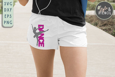 Dance SVG | Dance | Ballet SVG Style and Stencil 