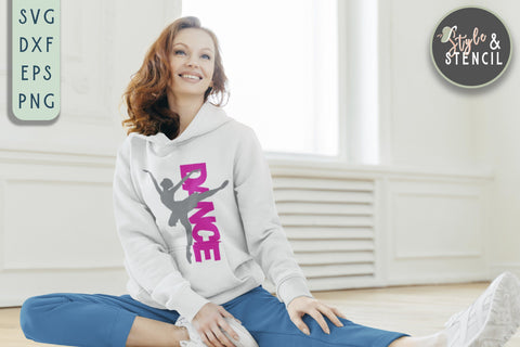 Dance SVG | Dance | Ballet SVG Style and Stencil 