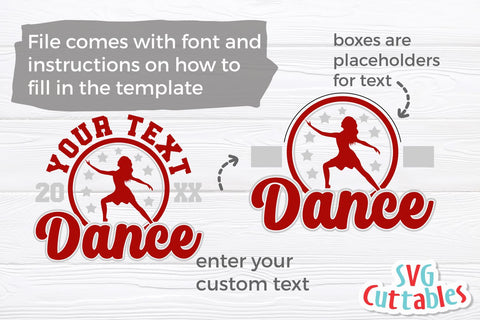 Dance SVG | Dance Template 0022 | Dance Shirt SVG Svg Cuttables 