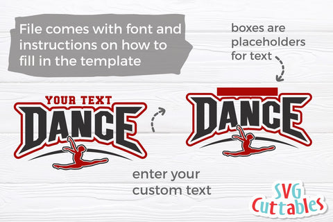 Dance SVG | Dance Template 0023 | Dance Shirt SVG Svg Cuttables 