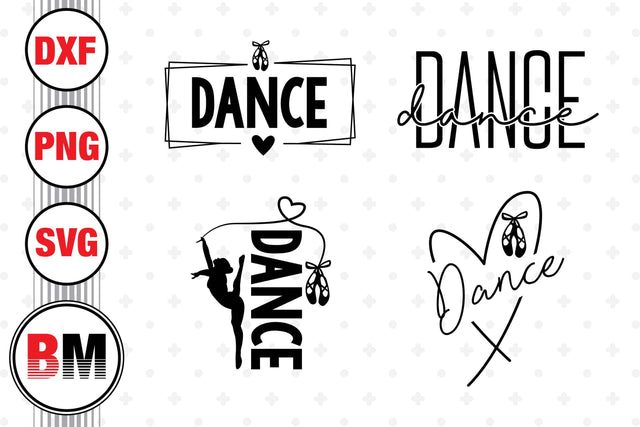 Dance SVG, PNG, DXF Files SVG BMDesign 