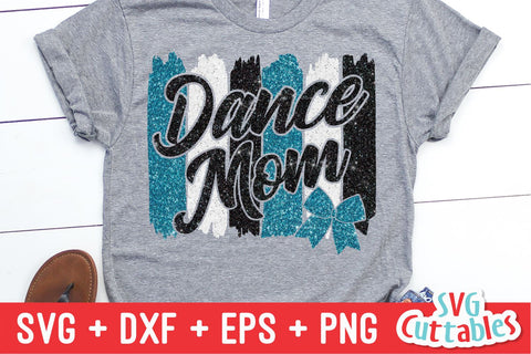 Dance Team svg - Dance svg - eps - dxf - png - Dance Brush Strokes Cut File - Dance Shirt svg - Silhouette - Cricut - Digital File SVG Svg Cuttables 