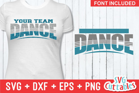 Dance Template 001 Svg Cuttables 