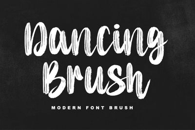 Dancing Brush Font Letterara 