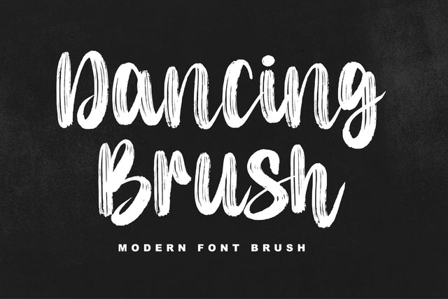 Dancing Brush Font Letterara 