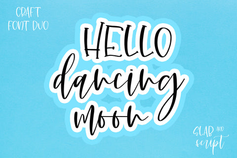 Dancing Moon Font Abo Daniel Studio 