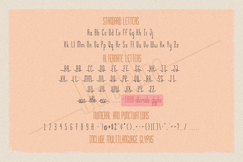 Dandeline | Sweet Fun Handwritten Font Font Katario Studio 