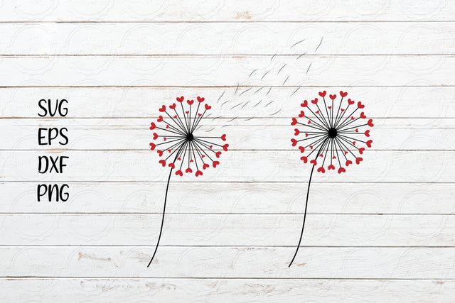 Dandelion Flower SVG SVG SmmrDesign 