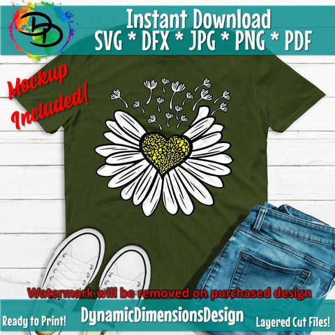 Dandelion Flower SVG/PNG SVG DynamicDimensionsDesign 