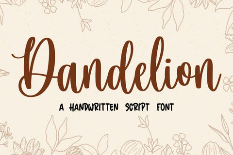 Dandelion Font Mozarella 