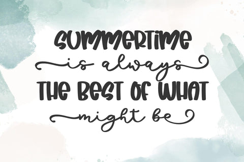 Dandelion Garden Font Abo Daniel Studio 