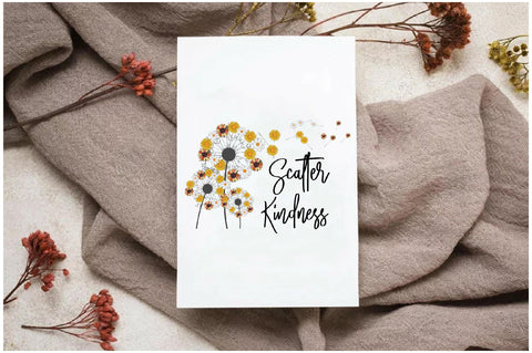 Dandelion Scatter Kindness Sublimation Sublimation Jagonath Roy 