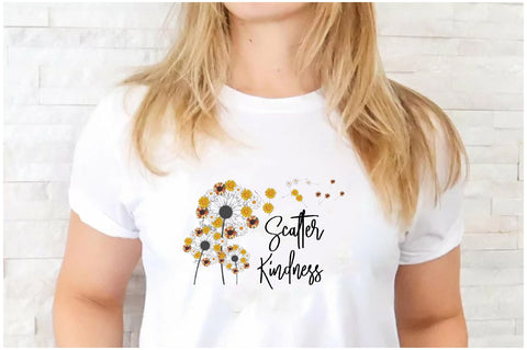 Dandelion Scatter Kindness Sublimation Sublimation Jagonath Roy 