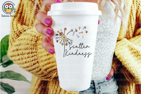 Dandelion Scatter Kindness Sublimation Sublimation LAM HOANG THUY 