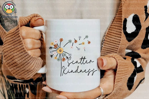 Dandelion Scatter Kindness Sublimation Sublimation LAM HOANG THUY 