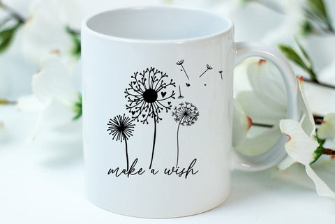 Dandelion SVG Design Bundle, Scatter kindness SVG FiveStarCrafting 