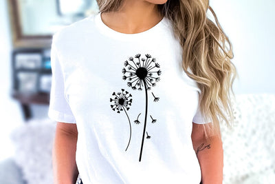 Dandelion SVG Design, Dandelion SVG FiveStarCrafting 