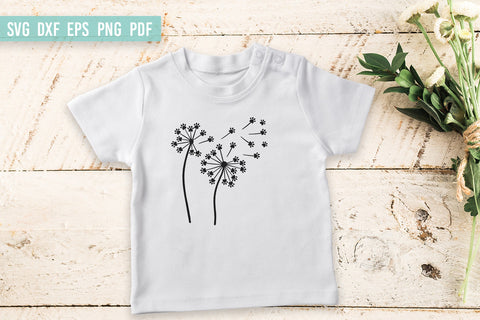 Dandelion SVG | Paw Print SVG | Dog SVG SVG Irina Ostapenko 
