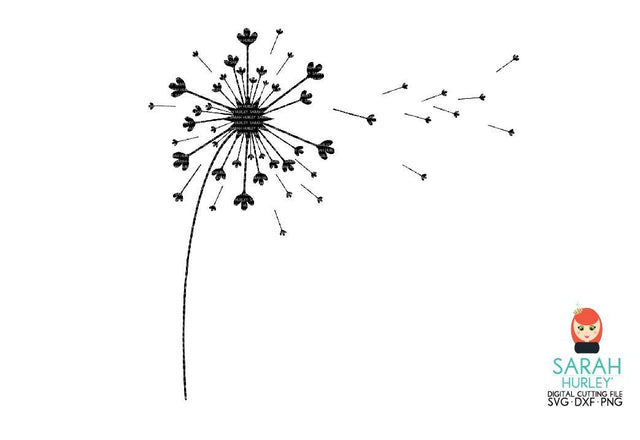 Dandelion SVG Sarah Hurley 