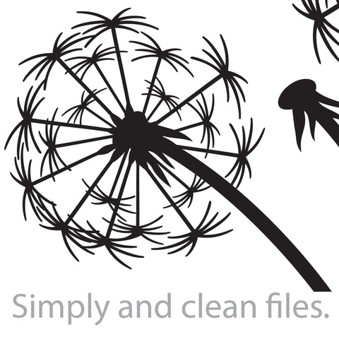 Dandelion SVG TribaliumArtSF 