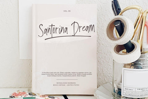 Dandelions| Handwritten Font Font Jimtype Studio 