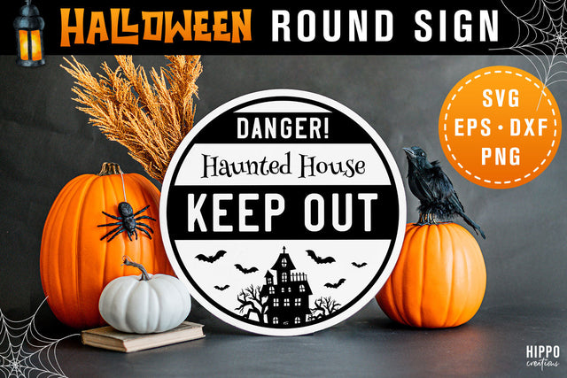 Danger Haunted House, Haunted House SVG, Halloween SVG SVG Hippo Creations 