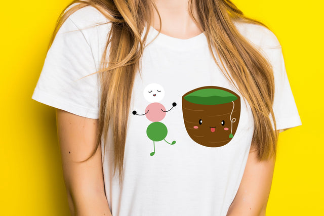 Dango Ocha Couple SVG Cute Couple Illustration SVG dapiyupi store 