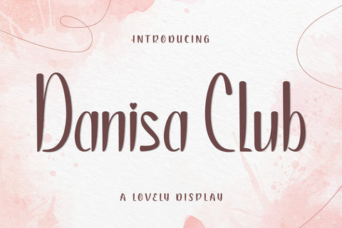 Danisa Club Font Graphicxell 