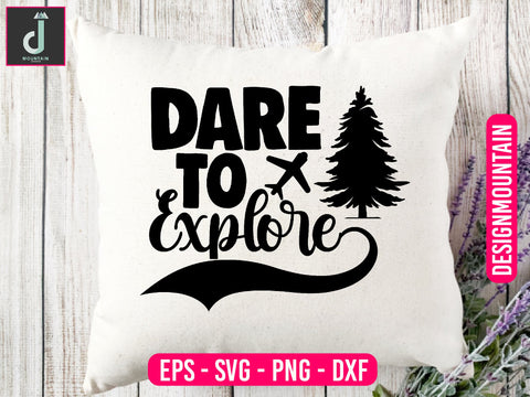 Dare to explore svg design SVG Alihossainbd 