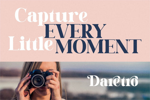 Daretro Mandra Font Letterena Studios 