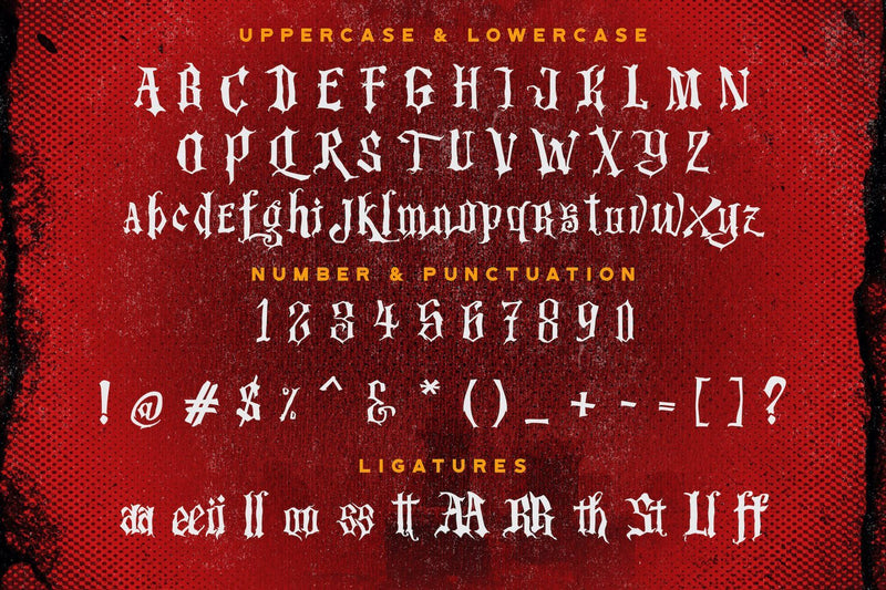 Dark Angels - Haunted Display Font - So Fontsy