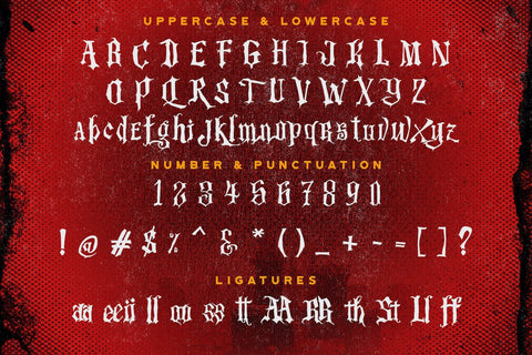 Dark Angels - Haunted Display Font Font StringLabs 
