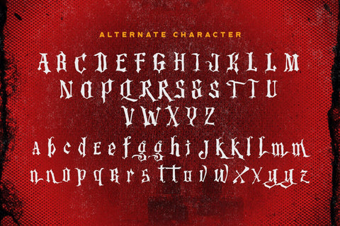Dark Angels - Haunted Display Font Font StringLabs 
