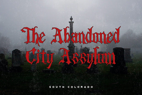 Dark Angels - Haunted Display Font Font StringLabs 