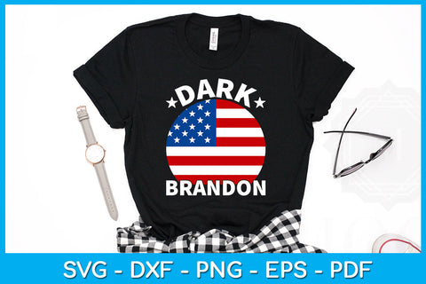 Dark Brandon Conservative USA Flag SVG PNG PDF Cut File SVG Creativedesigntee 