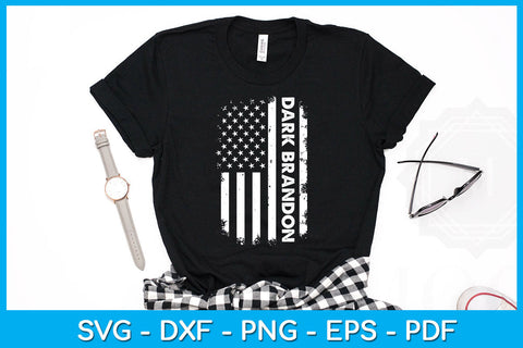 Dark Brandon Destroyed USA Flag SVG PNG PDF Cut File SVG Creativedesigntee 