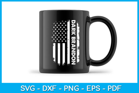 Dark Brandon Destroyed USA Flag SVG PNG PDF Cut File SVG Creativedesigntee 