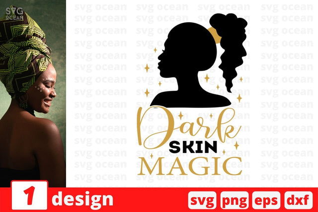 Dark skin magic SVG Cut File SVG SvgOcean 